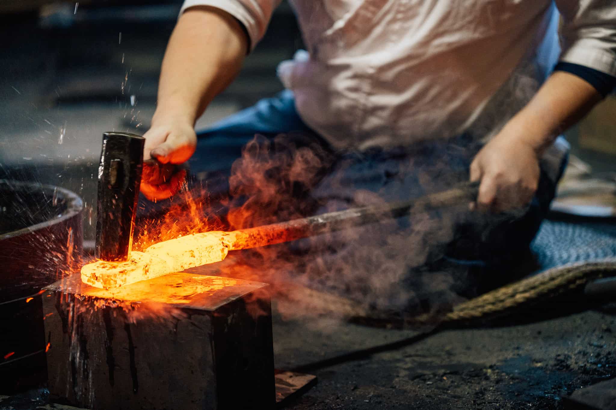 making a japanese sword in kyoto