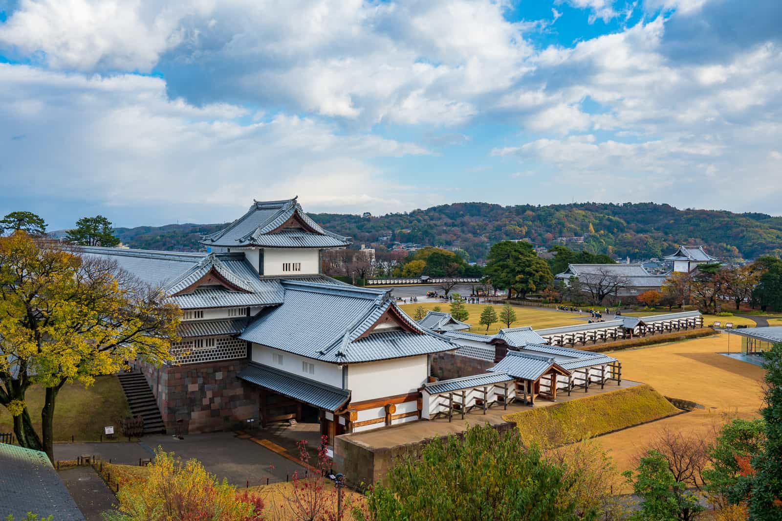 kanazawa castle in ishikawa