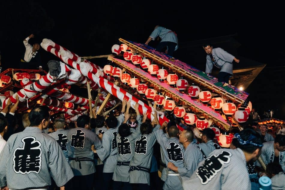 japanese fighting festival in iizaka onsen fukushima
