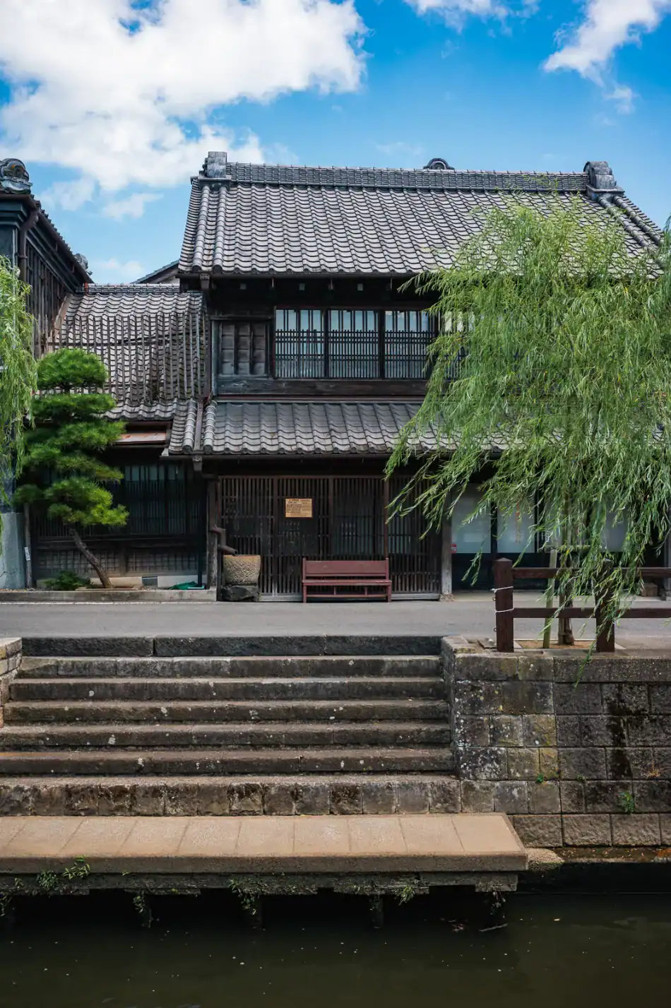 Preserved merchant building in Sawara Chiba Japan